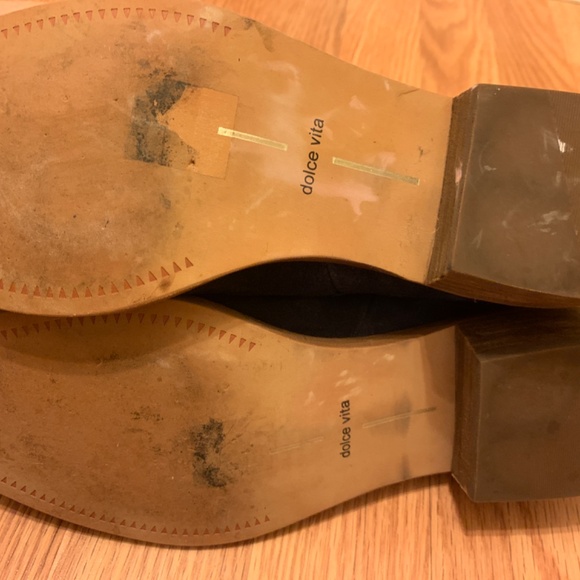 Suede Dolce Vita Ankle Boots Size 8 - Picture 4 of 7